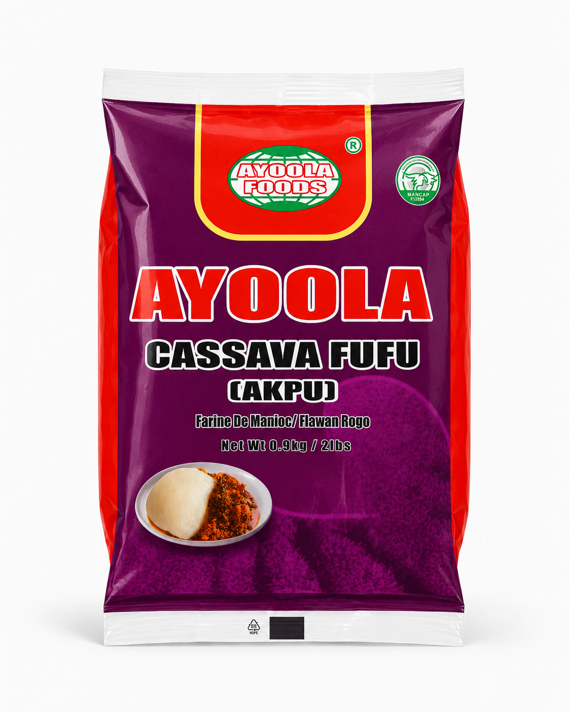 AYOOLA CASSAVA FUFU 2LB