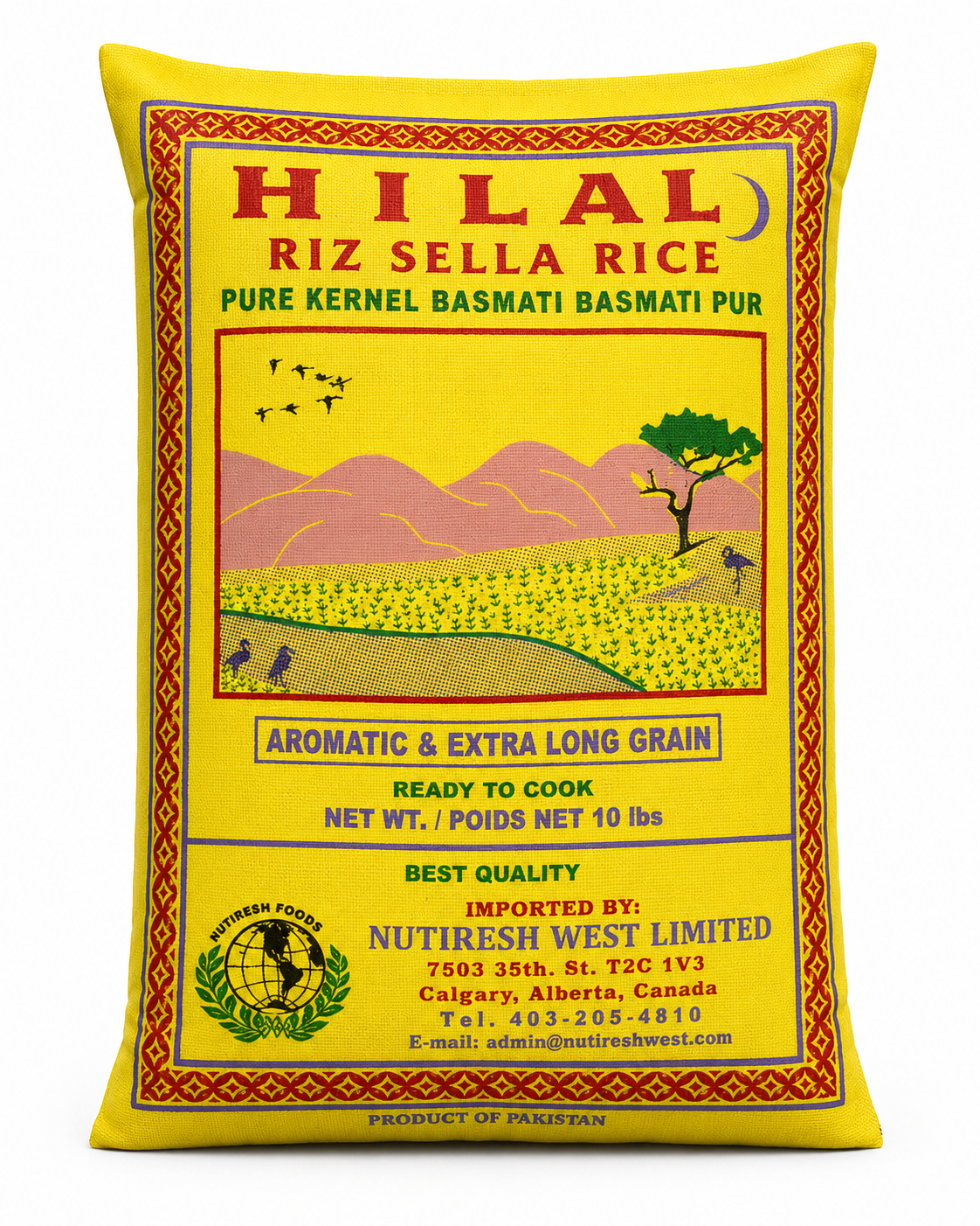 Hilal Basmati Rice 10lb