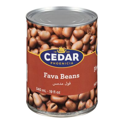 Cedar Large Fava Beans 540ml