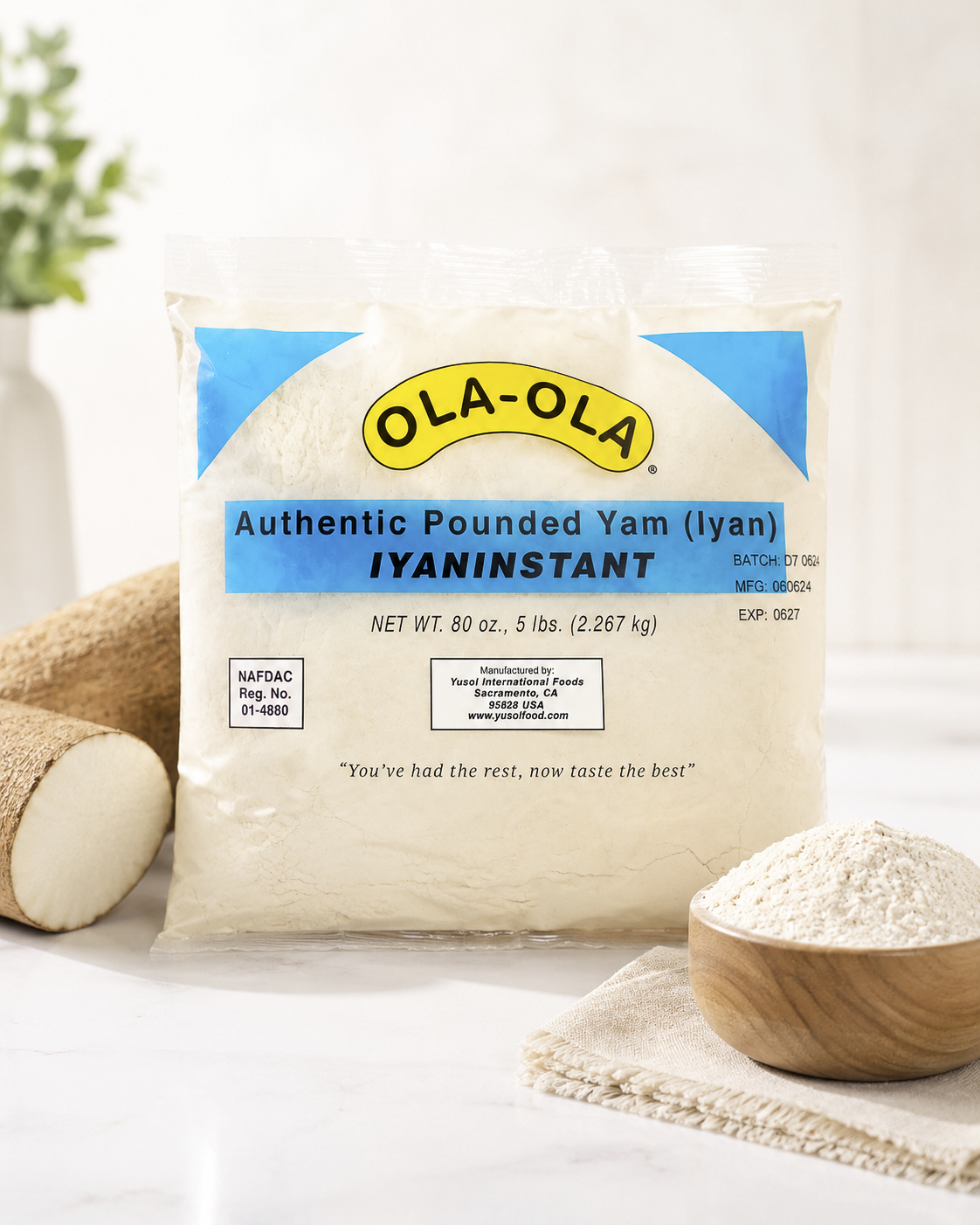 OLA-OLA POUNDED YAM 5LB
