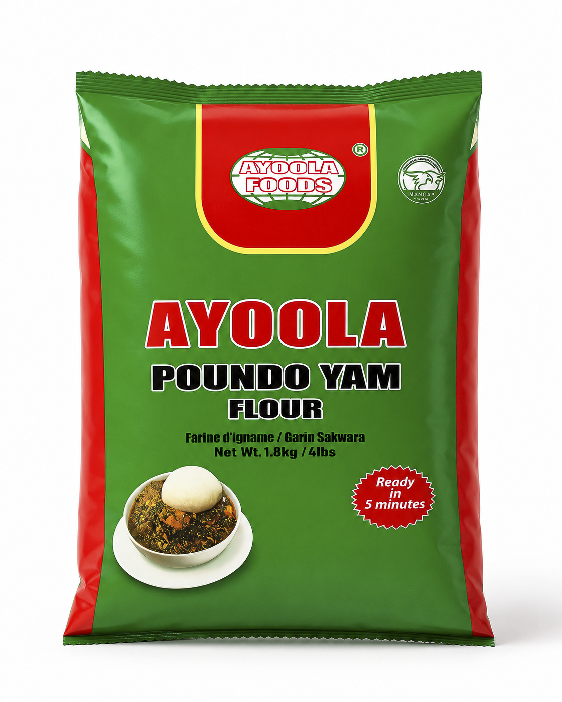 AYOOLA POUNDED YAM 4LB